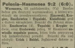Kurjer Sportowy dodatek do Ilustrowanego Kurjera Codziennego nr 294 z 25.10.1927, s. 3