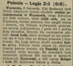 Kurjer Sportowy dodatek do Ilustrowanego Kurjera Codziennego nr 308 z 08.11.1927, s. 3